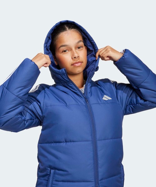 adidas（アディダス） ダウン アウター ロングコート キッズ