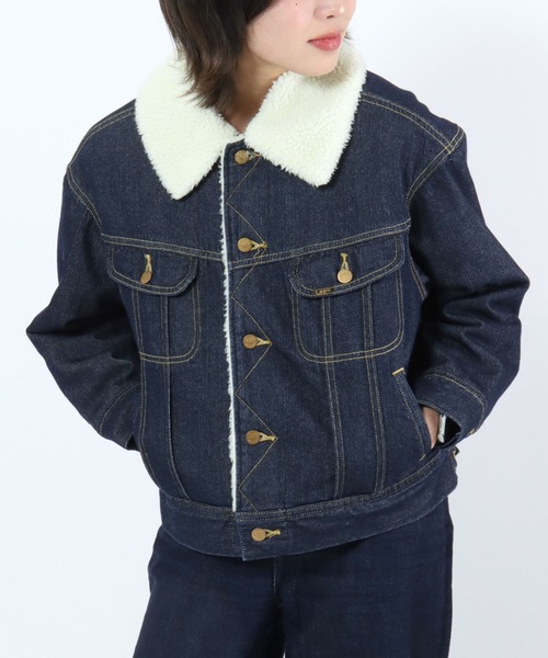 新品✨Lee STORM RIDER ボアジャケットコーデュロイ　ジージャン 楽天市場】140・150cm キッズ Lee リー ボア ストームライダー/Gジャン