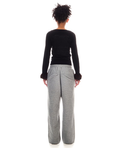 BEEDEN tシャツ POINT FUR PRINT LONG SLEEVE TEE レディース