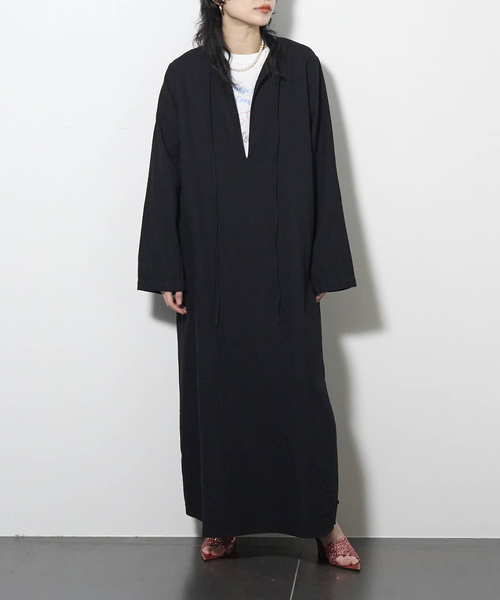 CITYSHOP（シティショップ） 長袖ワンピース 36 ブラック レディース