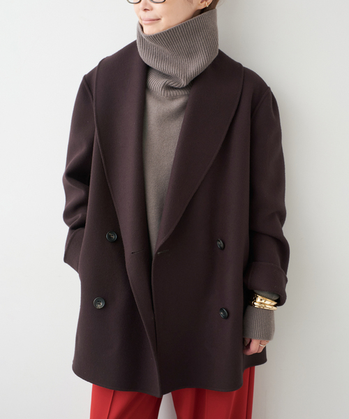 Deuxieme Classe graceful lady ショートコート