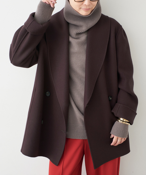 Deuxieme Classe graceful lady ショートコート