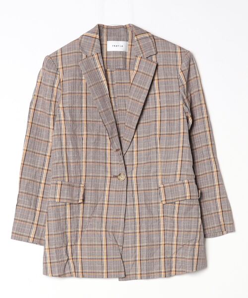 FRAY I.D（フレイ・アイディー） テーラードジャケット 0 グレー