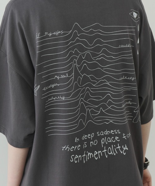 「AIVER」 半袖Tシャツ LARGE ライトグレー メンズ_画像9