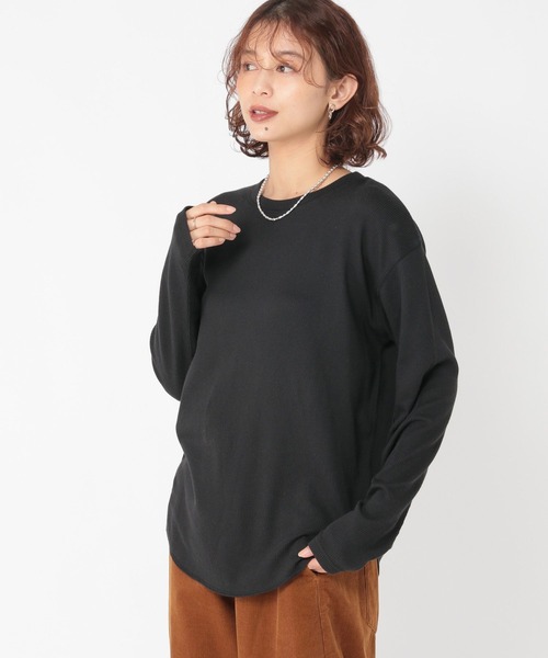 studio CLIP（スタディオクリップ） tシャツ シアーリブロングスリーブ
