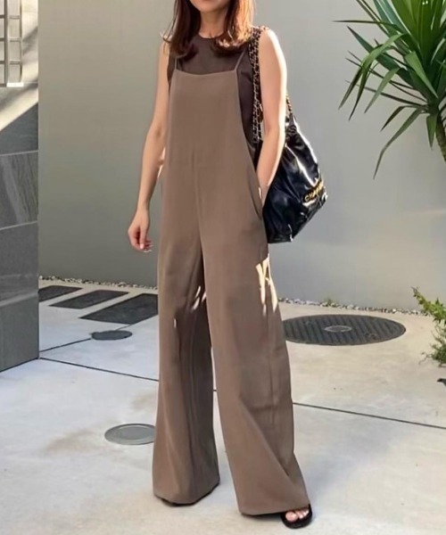 「evernavy」 オーバーオール S ネイビー レディース_画像3