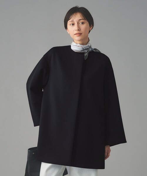 SPONGY Aライン ミドルコート UNITED ARROWS アローズ SPONGY Aライン ミドルコート