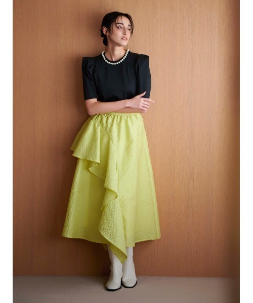 「CELFORD」 スカート 36 ベージュ レディース_画像5