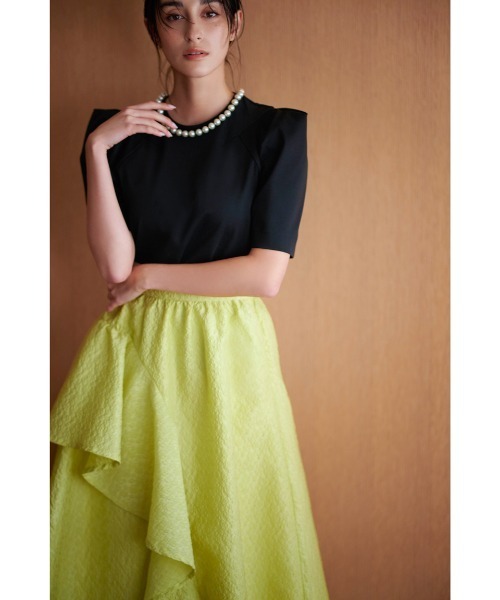 「CELFORD」 スカート 36 ベージュ レディース_画像6