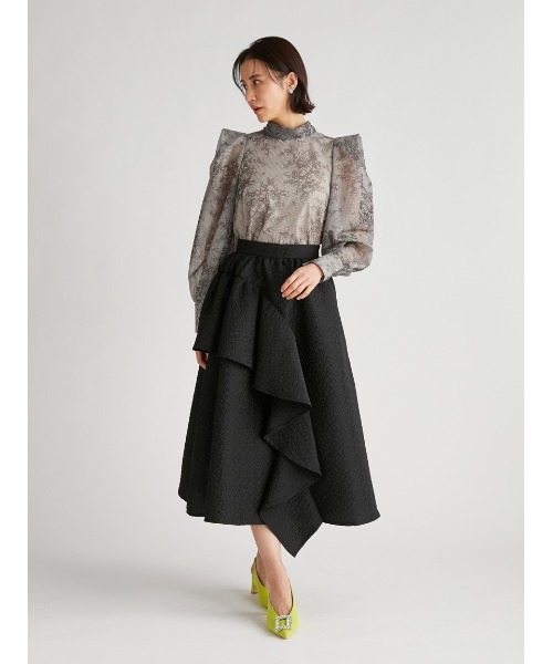 「CELFORD」 スカート 36 ベージュ レディース_画像7