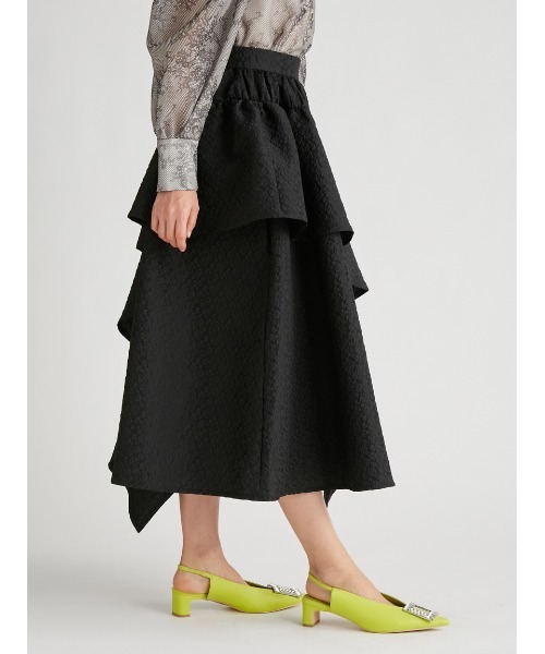 「CELFORD」 スカート 36 ベージュ レディース_画像9