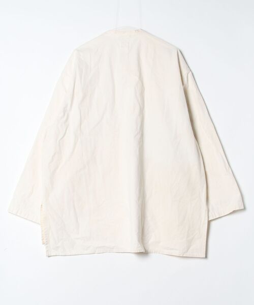 「HINSON」 長袖シャツ L ベージュ メンズ_画像2