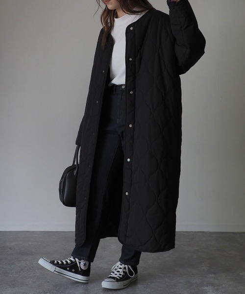 「Riberry」 コート MEDIUM カーキ レディース_画像5