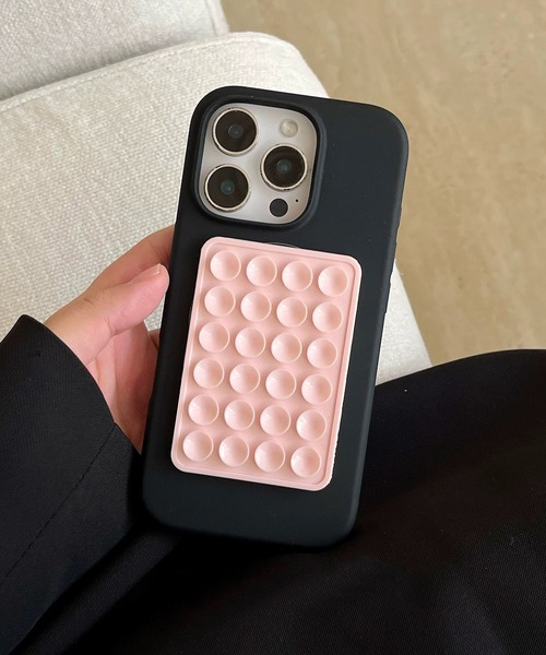 shopnikoniko（ショップにこにこ） スマホケース ハートミラー付き