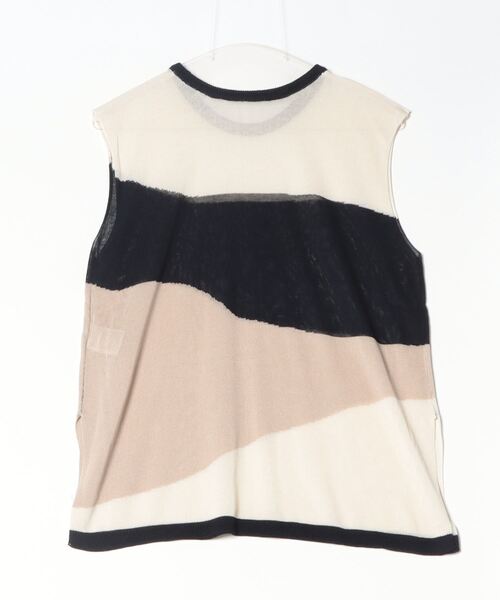 「Per sist ence」 ノースリーブニット FREE アイボリー レディース_画像2