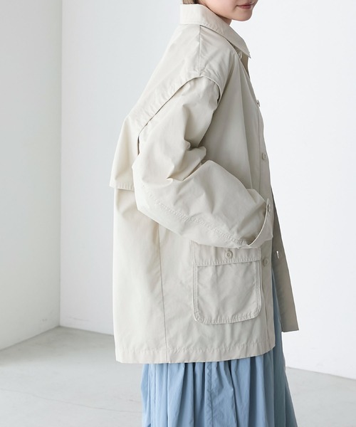 「forksy.」 コート FREE アイボリー レディース_画像3