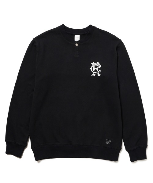 「CRIMIE」 スウェットカットソー L ブラック メンズの画像