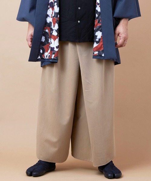 カヤ ワイドパンツ パンツ 「カヤ」澄心（すみごころ）メンズパンツ