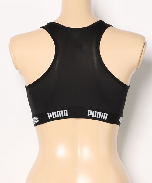 プーマPUMAイギリス限定ブランドロゴブラトップ黒ロゴテープブラレット日本未発売 PUMA - プーマPUMAイギリス限定ブランドロゴブラトップ黒ロゴ