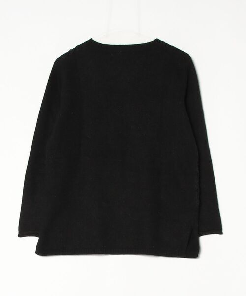 「hoss intropia」 長袖ニット X-SMALL ブラック レディース_画像2