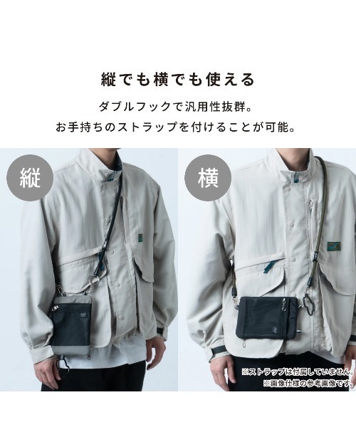 YOSEMITE ヨセミテ PHONE CASE BAG カラビナ付き : ZOZOTOWN Yahoo!店