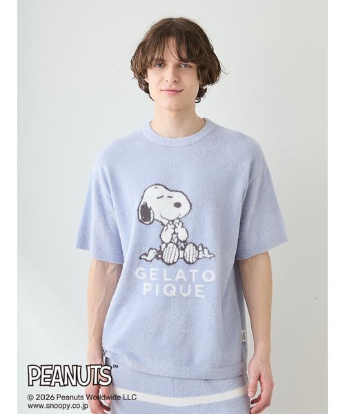 gelato pique（ジェラートピケ） パジャマ 「PEANUTS」「HOMME」スムー