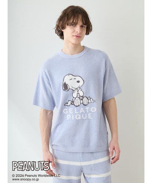 gelato pique（ジェラートピケ） パジャマ 「PEANUTS」「HOMME」スムー