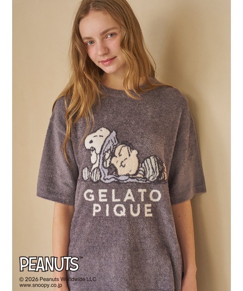 gelato pique（ジェラートピケ） パジャマ 「PEANUTS」「HOMME」スムー