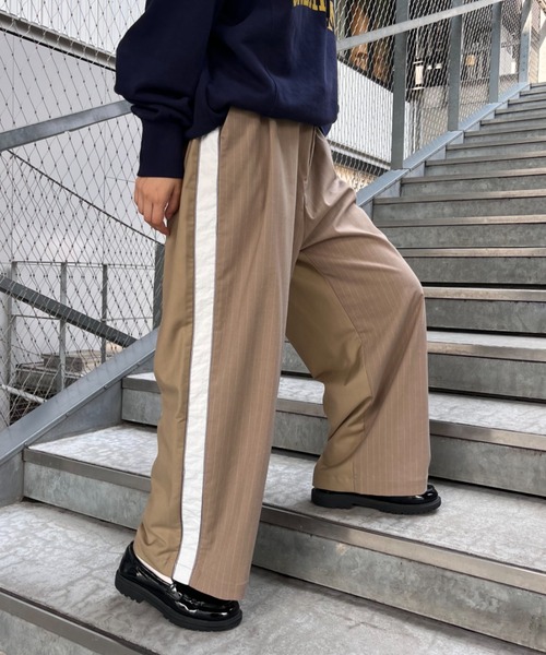 「etsinta」 パンツ ONE SIZE ネイビー レディース_画像2