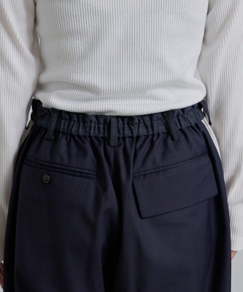 「etsinta」 パンツ ONE SIZE ネイビー レディース_画像4