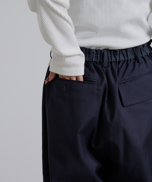 「etsinta」 パンツ ONE SIZE ネイビー レディース_画像5
