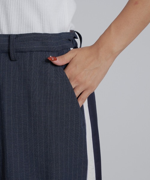 「etsinta」 パンツ ONE SIZE ネイビー レディース_画像9