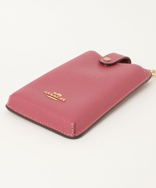 COACH ショルダーバッグ バイカラー ビジュー COACH（コーチ） ビジューショルダーバッグ - ピンク レディース