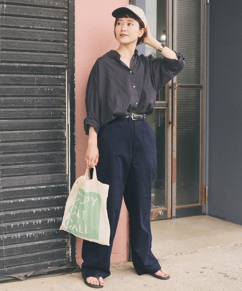 「PAYDAY」 パンツ 36 ネイビー レディース_画像5