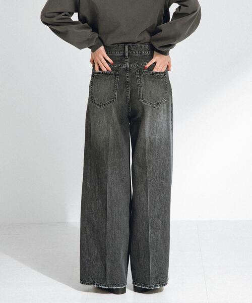 「URBAN RESEARCH Sonny Label」 デニムパンツ 36 インディゴブルー レディース_画像4