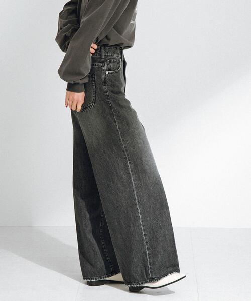 「URBAN RESEARCH Sonny Label」 デニムパンツ 36 インディゴブルー レディース_画像5