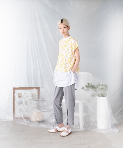 「mintdesigns」 パンツ 1 グレー レディース_画像3