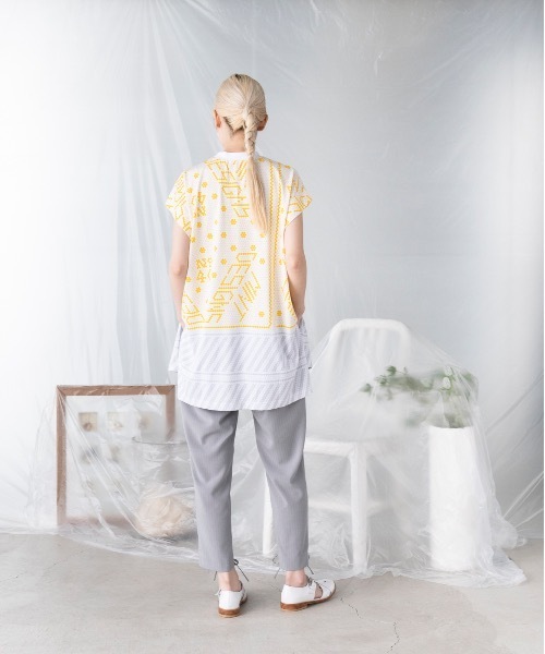 「mintdesigns」 パンツ 1 グレー レディース_画像7