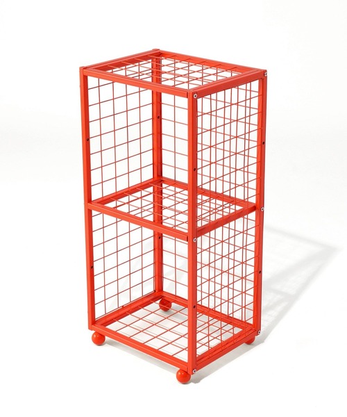 George's 家具 「幅37.5cm」棚板可動式タテヨコメッシュラック2D