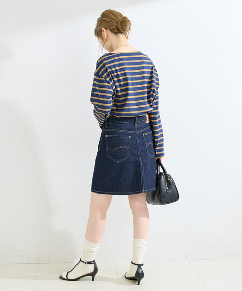 Lee（リー） デニムスカート 「WEB＋一部店舗限定」ウォッシャブル