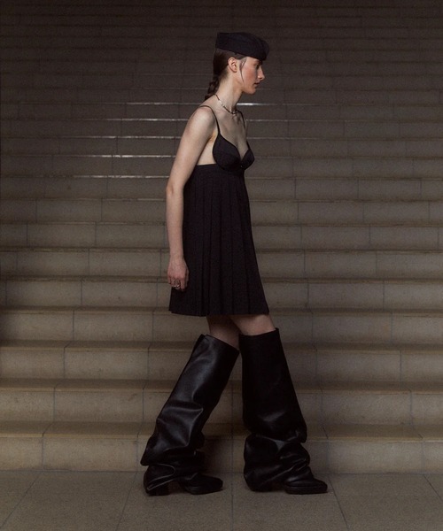 POOLDE（プールデ） ブーツ Melted Thigh Boots レディース : ZOZOTOWN