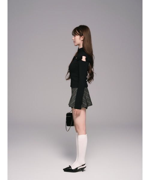 andwang ミニスカート ANDWANG スカート Varsity Pleated Mini Skirt : ZOZOTOWN Yahoo!店