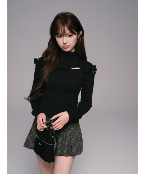 ANDWANG スカート Varsity Pleated Mini Skirt : ZOZOTOWN Yahoo!店