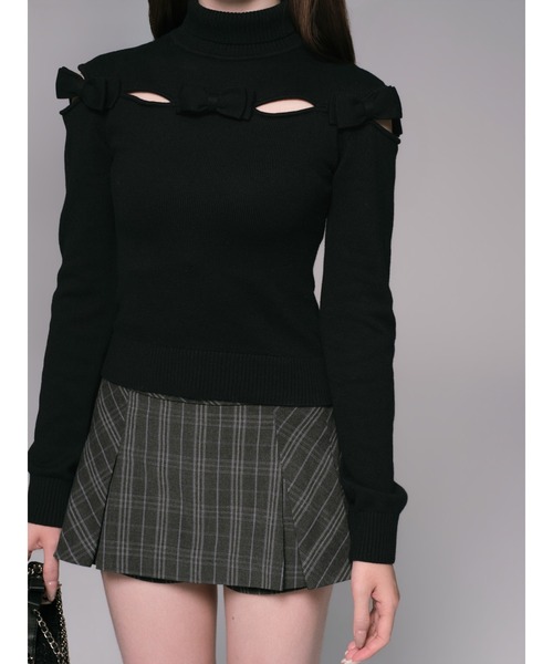 ANDWANG スカート Varsity Pleated Mini Skirt : ZOZOTOWN Yahoo!店