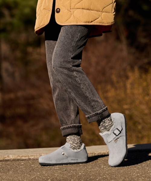 BIRKENSTOCK（ビルケンシュトック） スリッポン ミュール London Suede