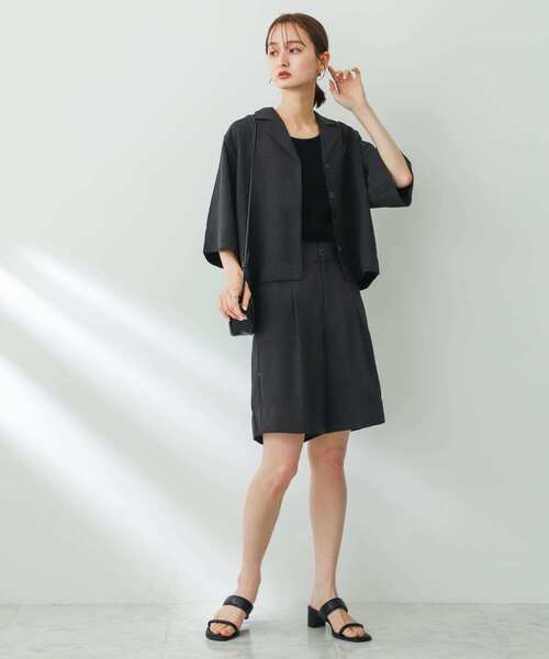 SENSE OF PLACE by URBAN RESEARCH スラックス パンツ リネン