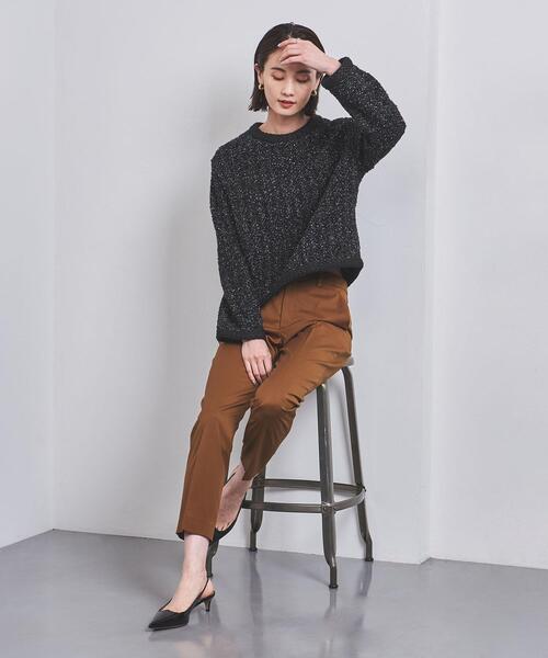 UNITED ARROWS ニット ミックス ラメ ツイード : ZOZOTOWN Yahoo
