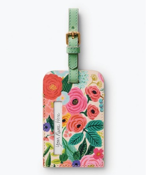【国内発送】Anthropologie★Rifle Paper Co.素敵なラゲッジタグ Rifle Paper Co. for Anthropologie Garden Party Luggage Tag