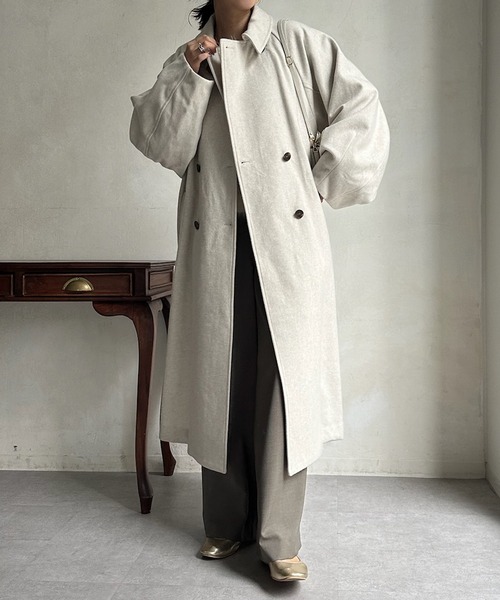 DouDou スプリングコート ロングコート 春服 春 コート DouDou スプリングコート ロングコート 春服 春 コート