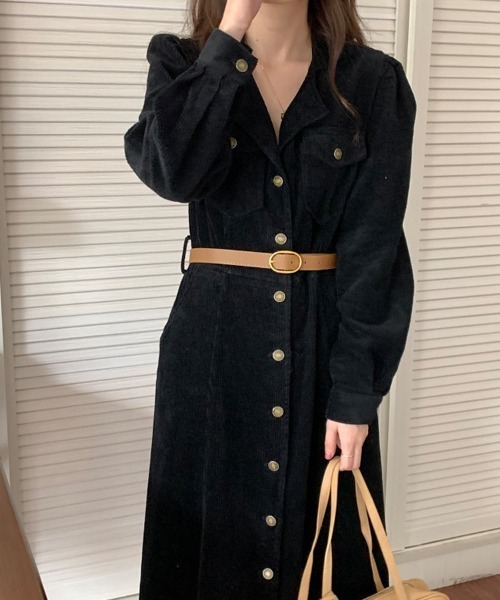 ワンピース コーデュロイシャツワンピース : ZOZOTOWN Yahoo!店 - 通販